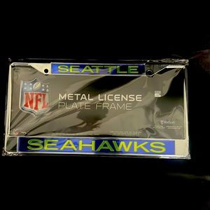 Seahawks License Plate  Frame